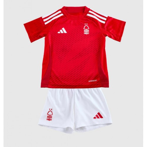 Dres Nottingham Forest Domaci za djecu 2024-25 Kratak Rukav (+ kratke hlače)